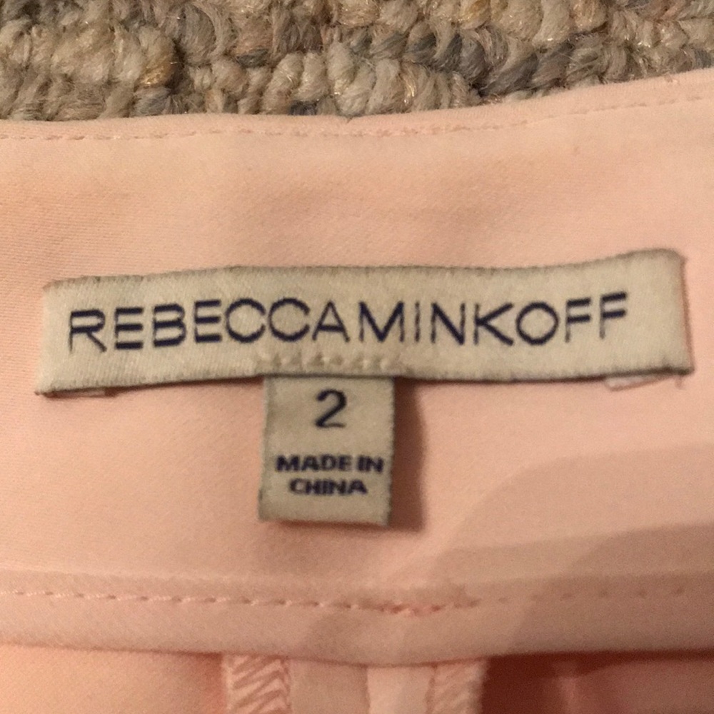 REBECCA MINKOFF PINK TIE UP SKORT - Picture 3 of 8